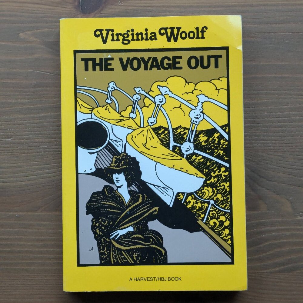 THE VOYAGE OUT By Virginia Woolf Vintage Paperback, 1948, Collectable!